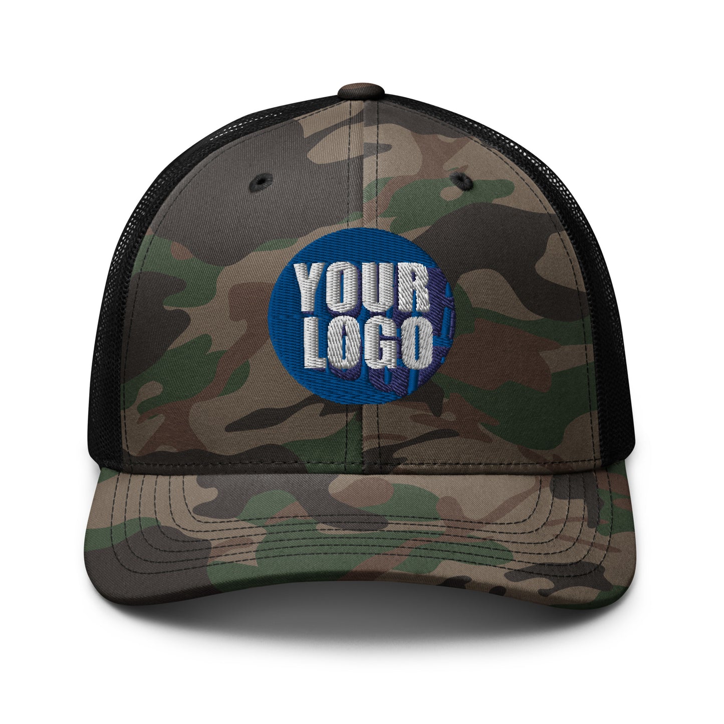CAMOUFLAGE TRUCKER HAT