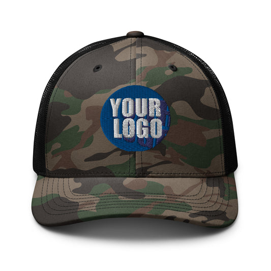 CAMOUFLAGE TRUCKER HAT