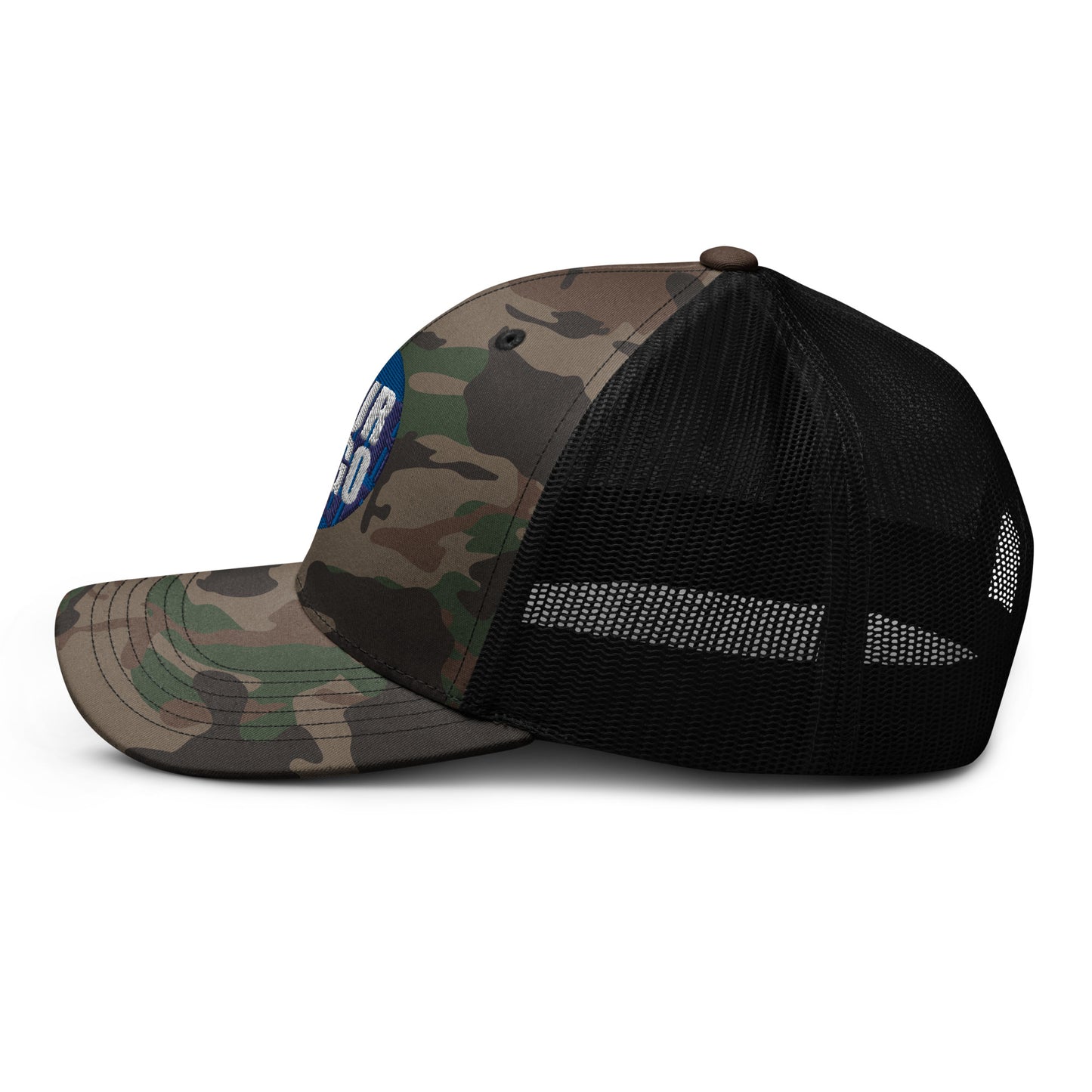 CAMOUFLAGE TRUCKER HAT