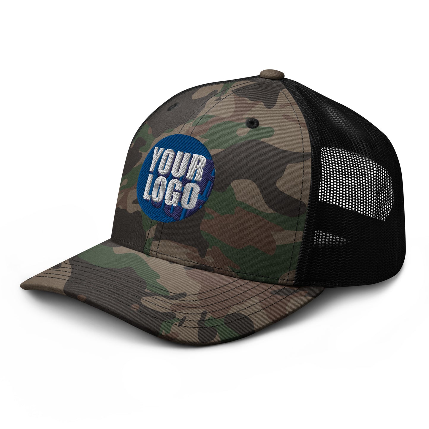 CAMOUFLAGE TRUCKER HAT