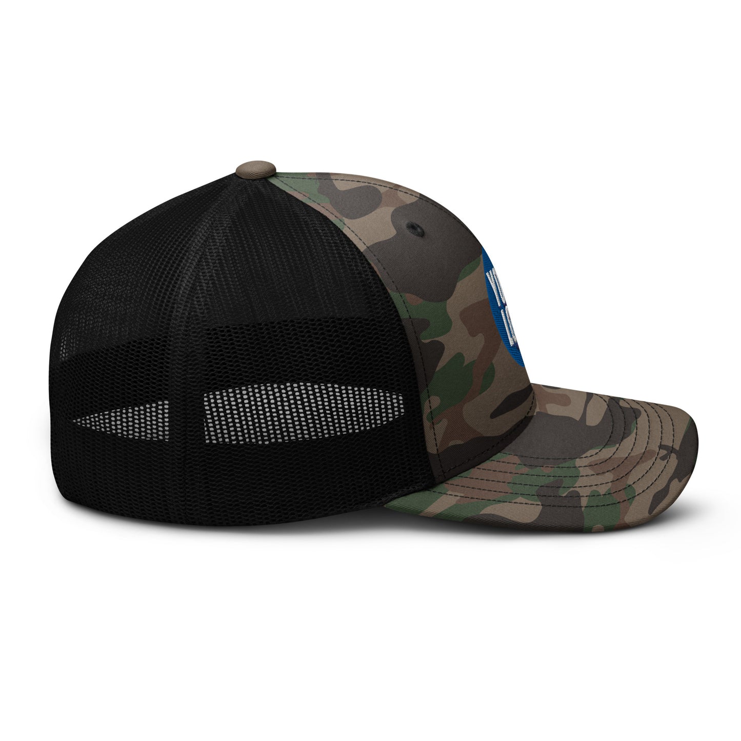 CAMOUFLAGE TRUCKER HAT