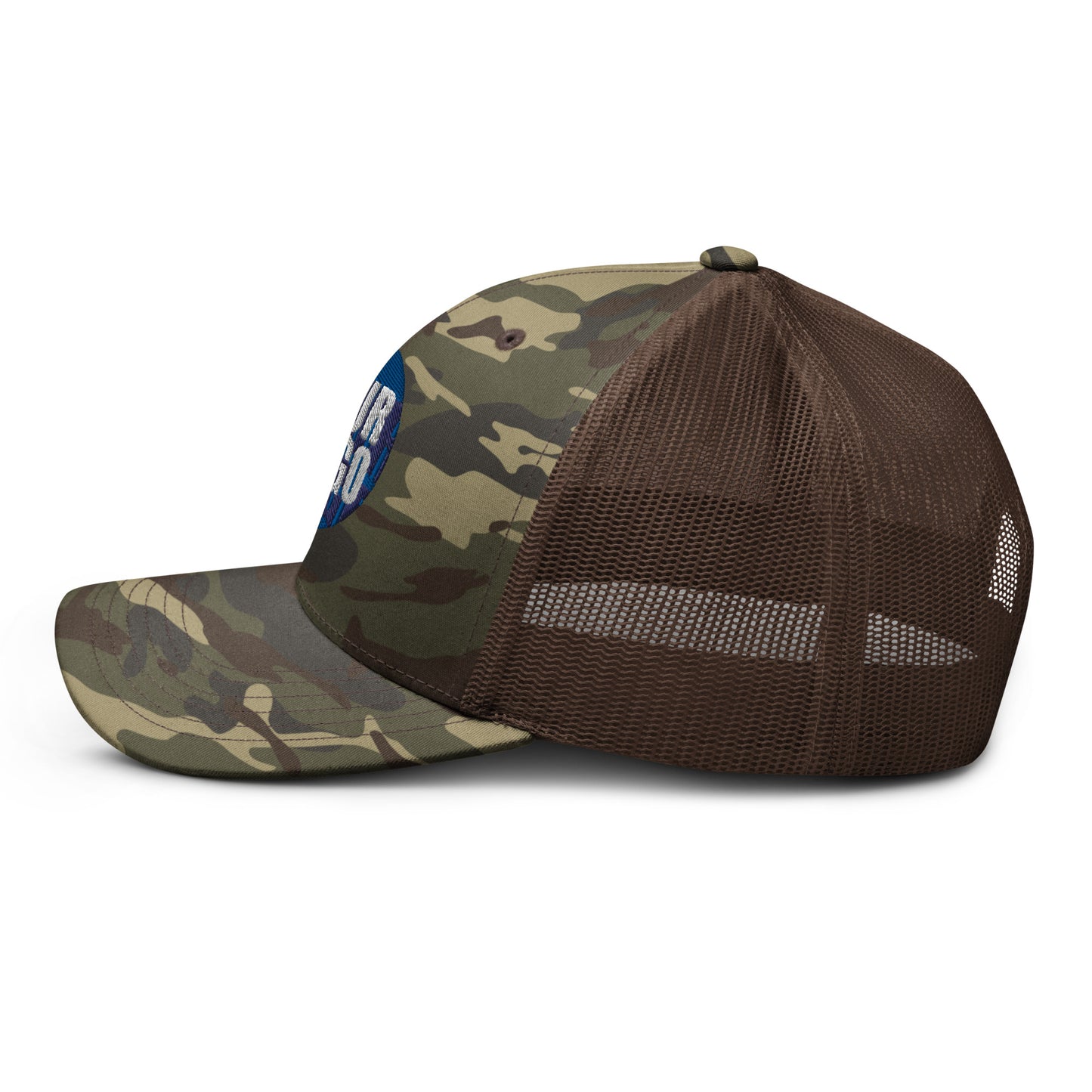 CAMOUFLAGE TRUCKER HAT