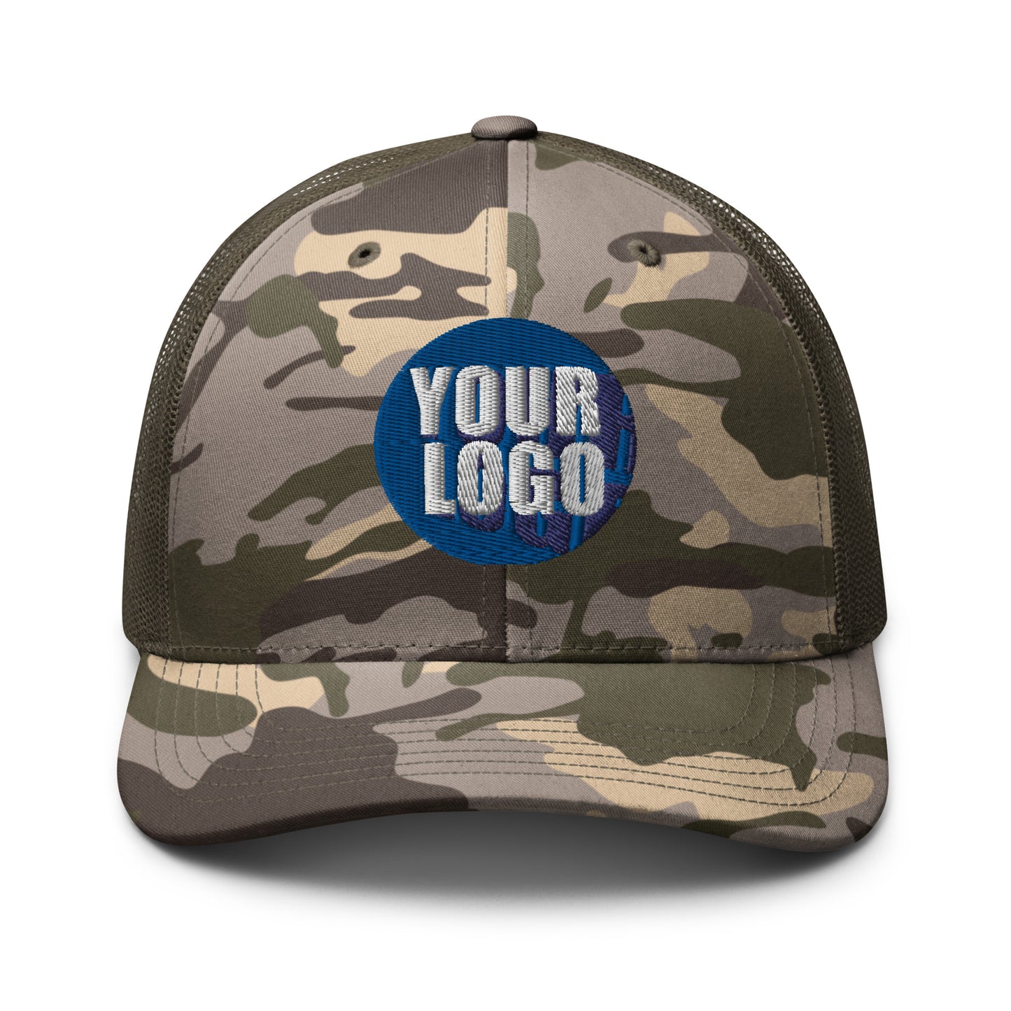 CAMOUFLAGE TRUCKER HAT