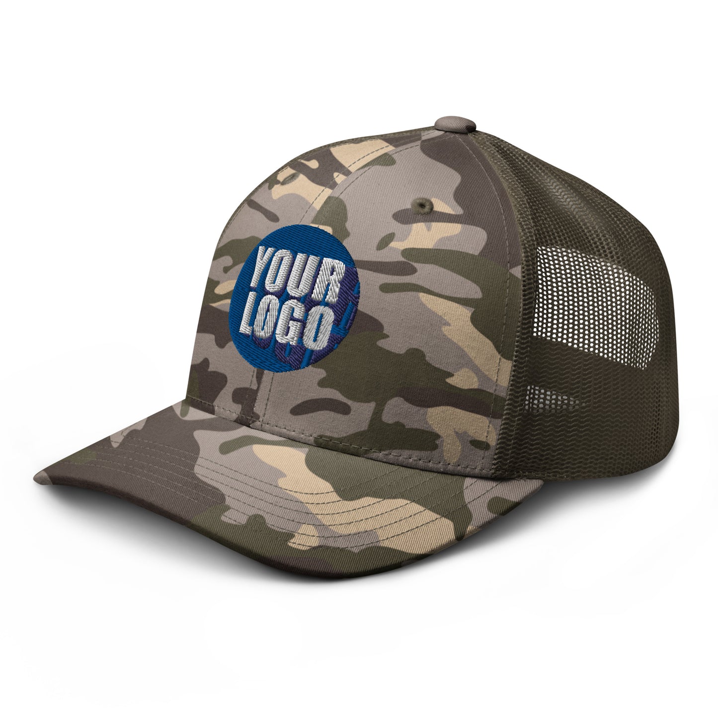 CAMOUFLAGE TRUCKER HAT