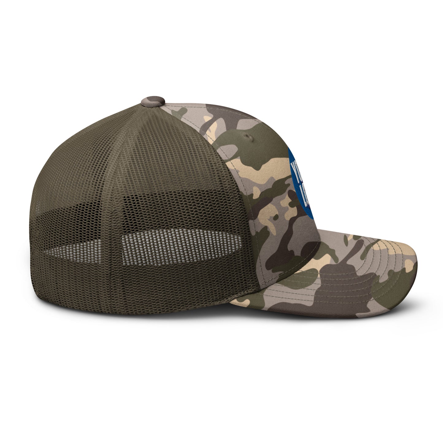 CAMOUFLAGE TRUCKER HAT