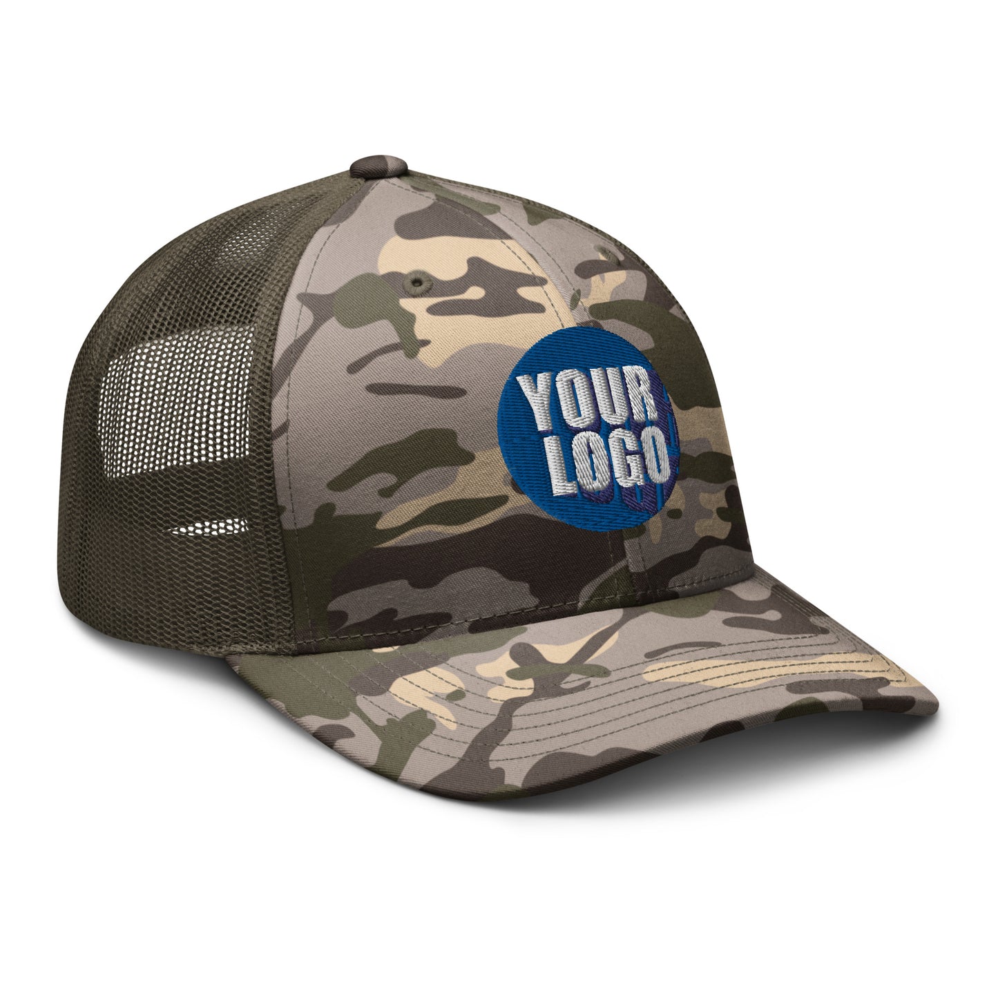 CAMOUFLAGE TRUCKER HAT