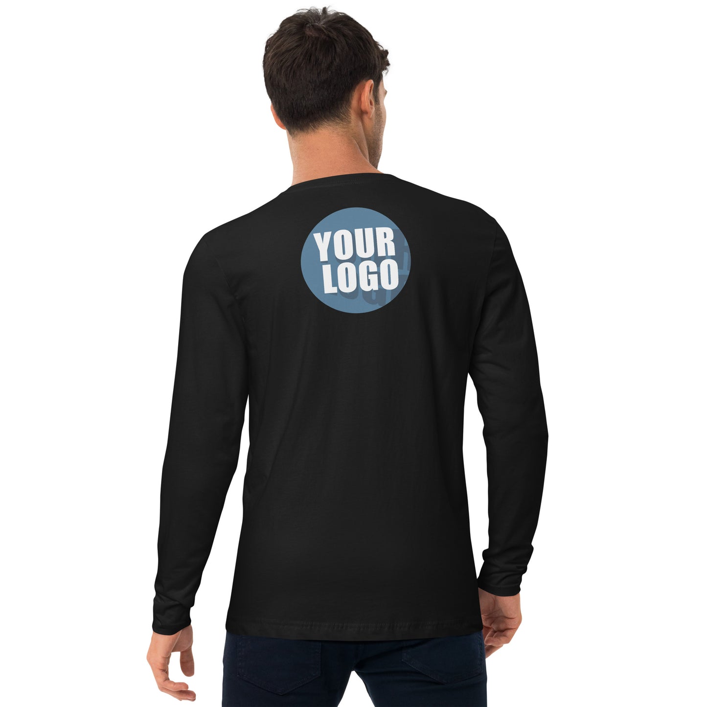 Long Sleeve Fitted Crew