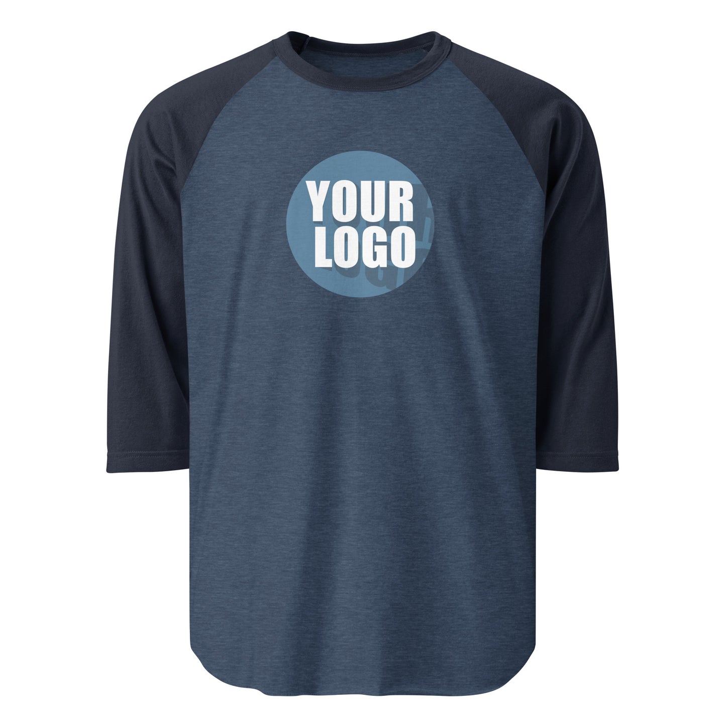 3/4 sleeve raglan shirt