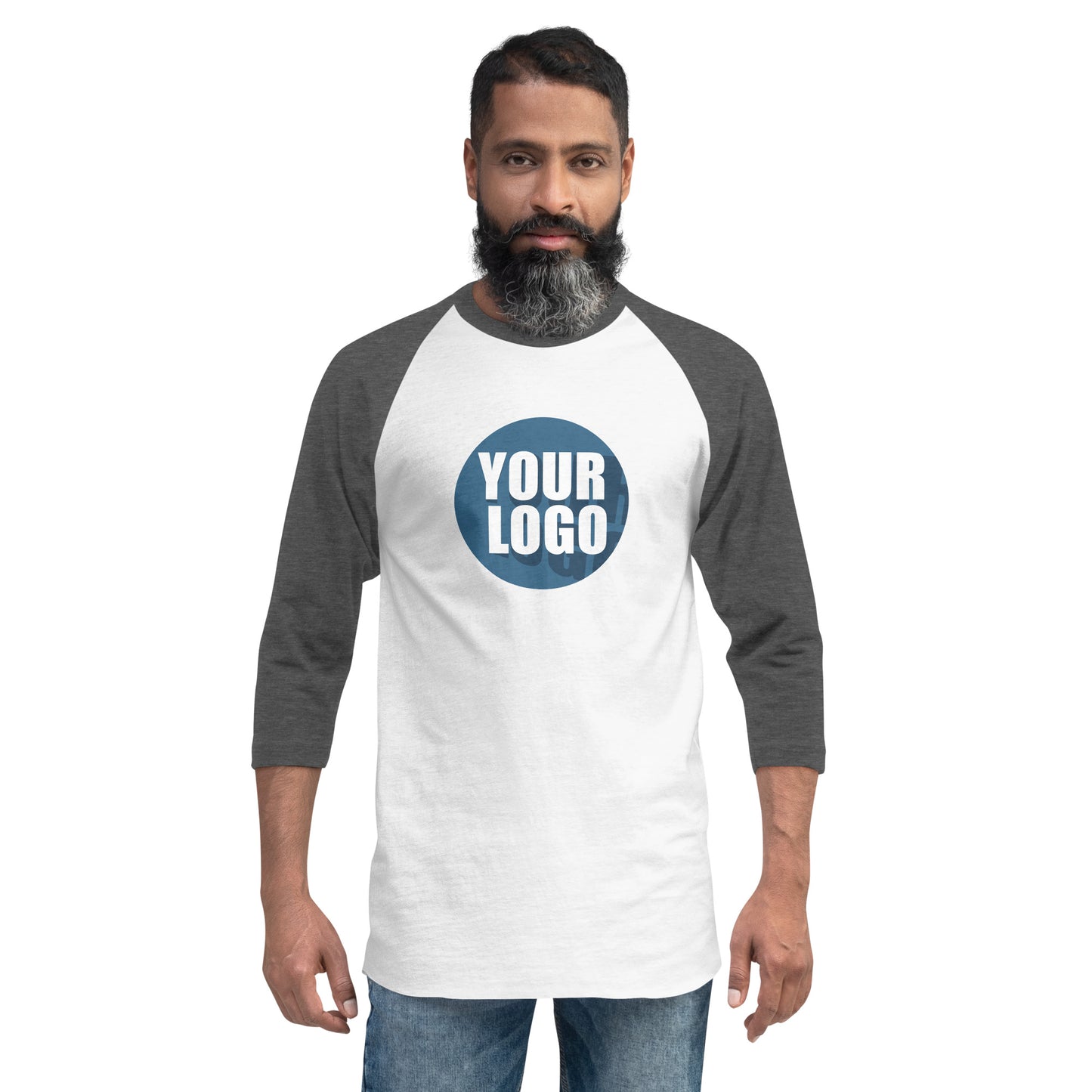 3/4 sleeve raglan shirt