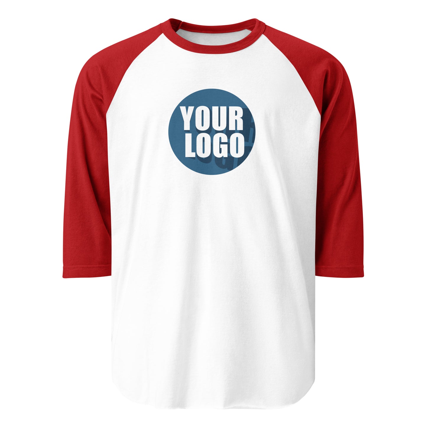 3/4 sleeve raglan shirt