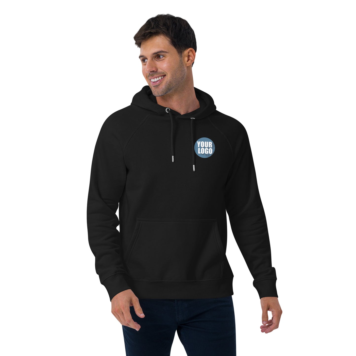 Unisex eco raglan hoodie