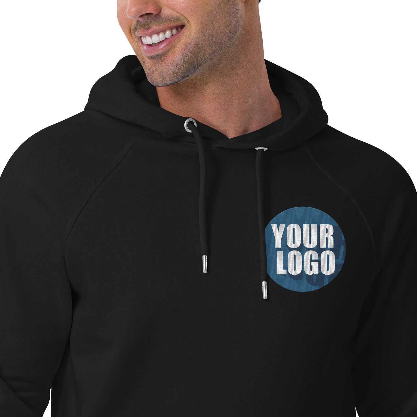 Unisex eco raglan hoodie