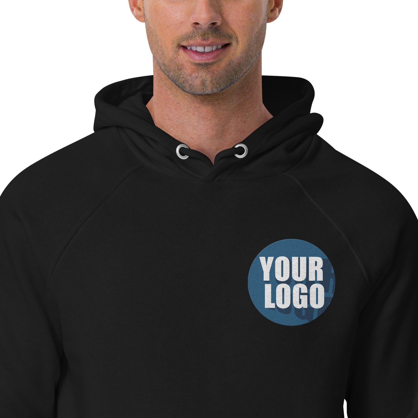 Unisex eco raglan hoodie