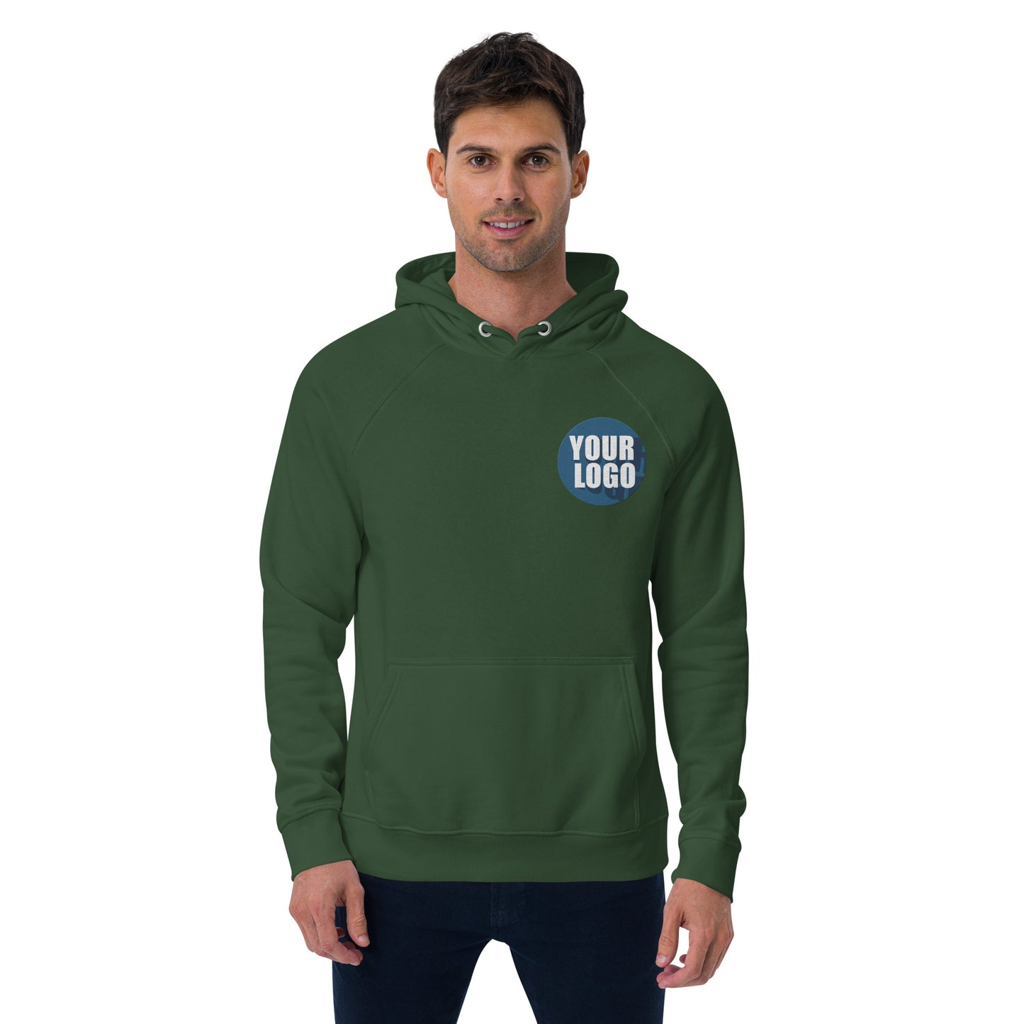 Unisex eco raglan hoodie