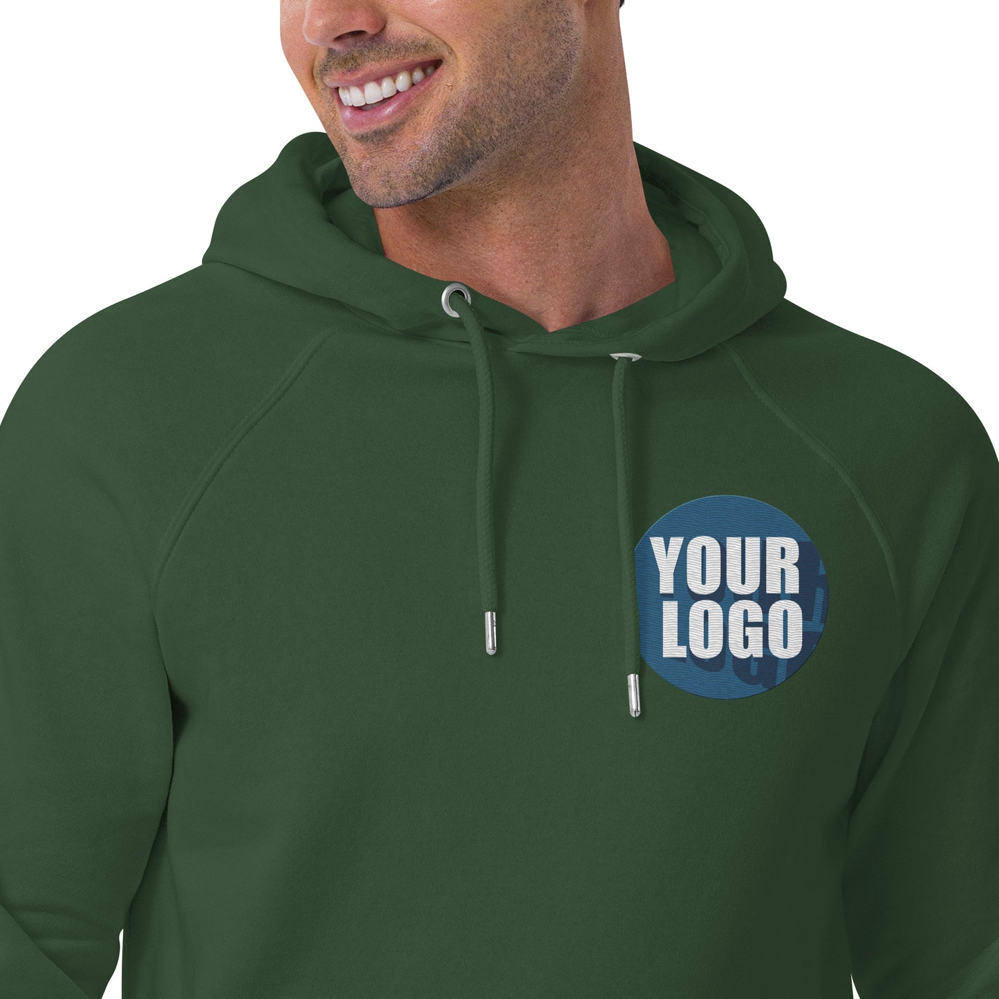 Unisex eco raglan hoodie