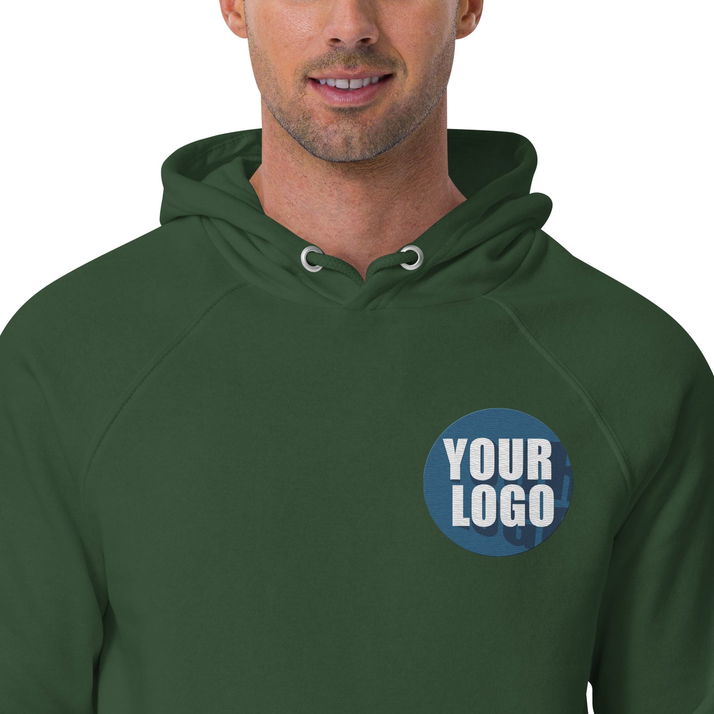 Unisex eco raglan hoodie