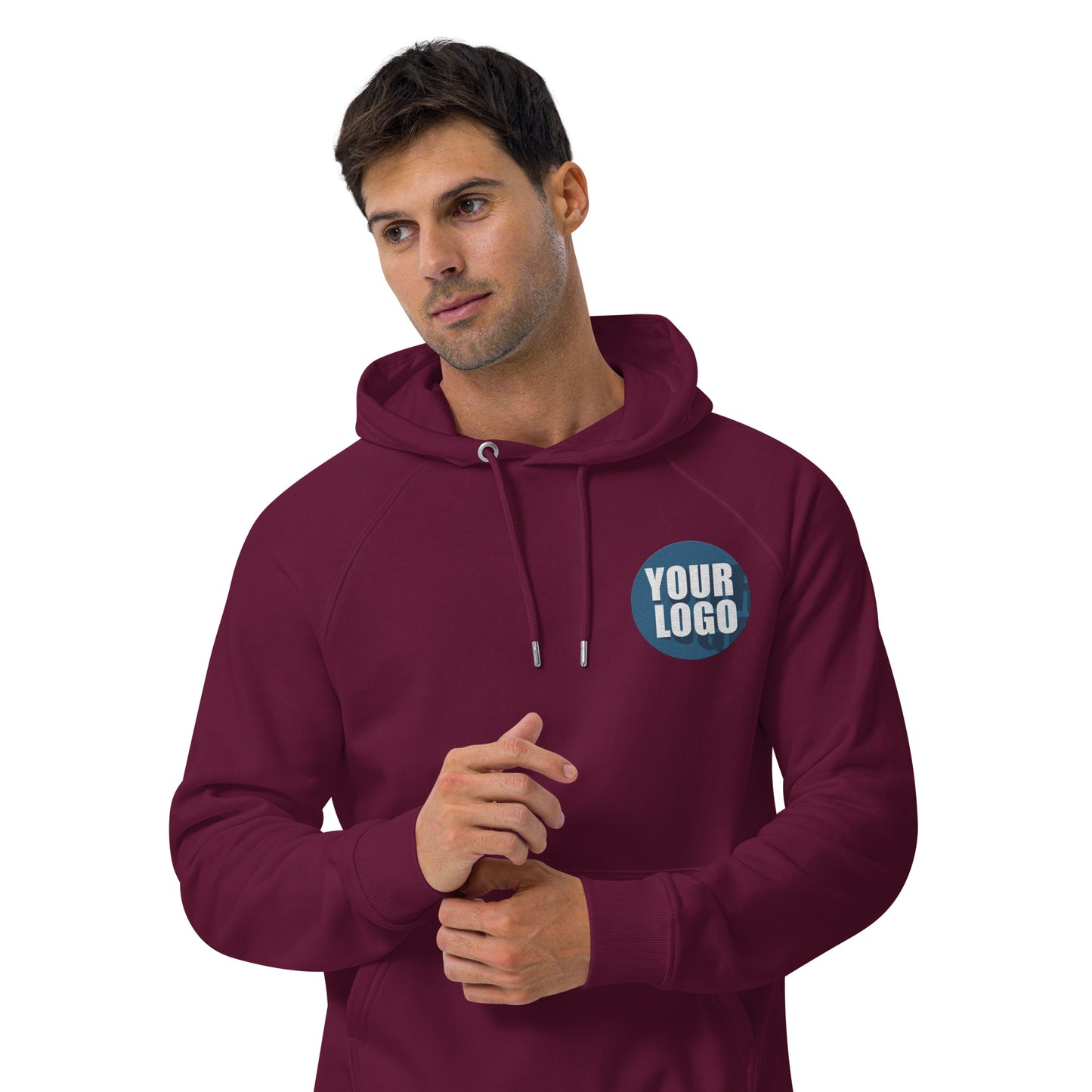 Unisex eco raglan hoodie