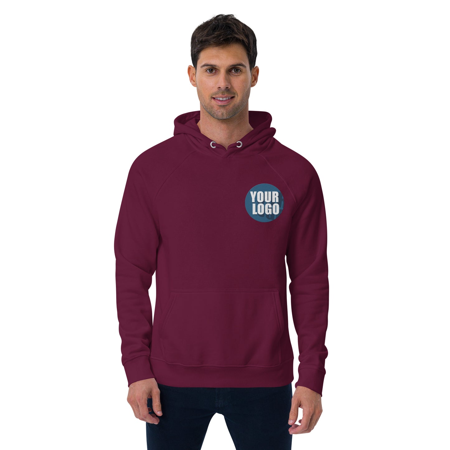 Unisex eco raglan hoodie