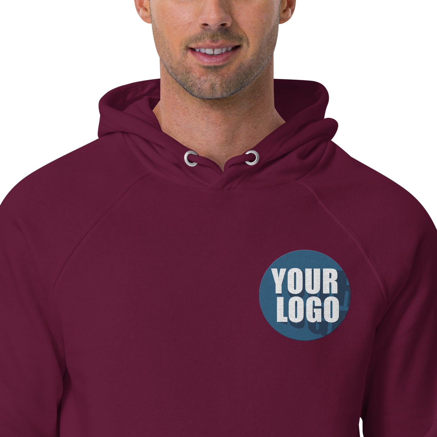 Unisex eco raglan hoodie