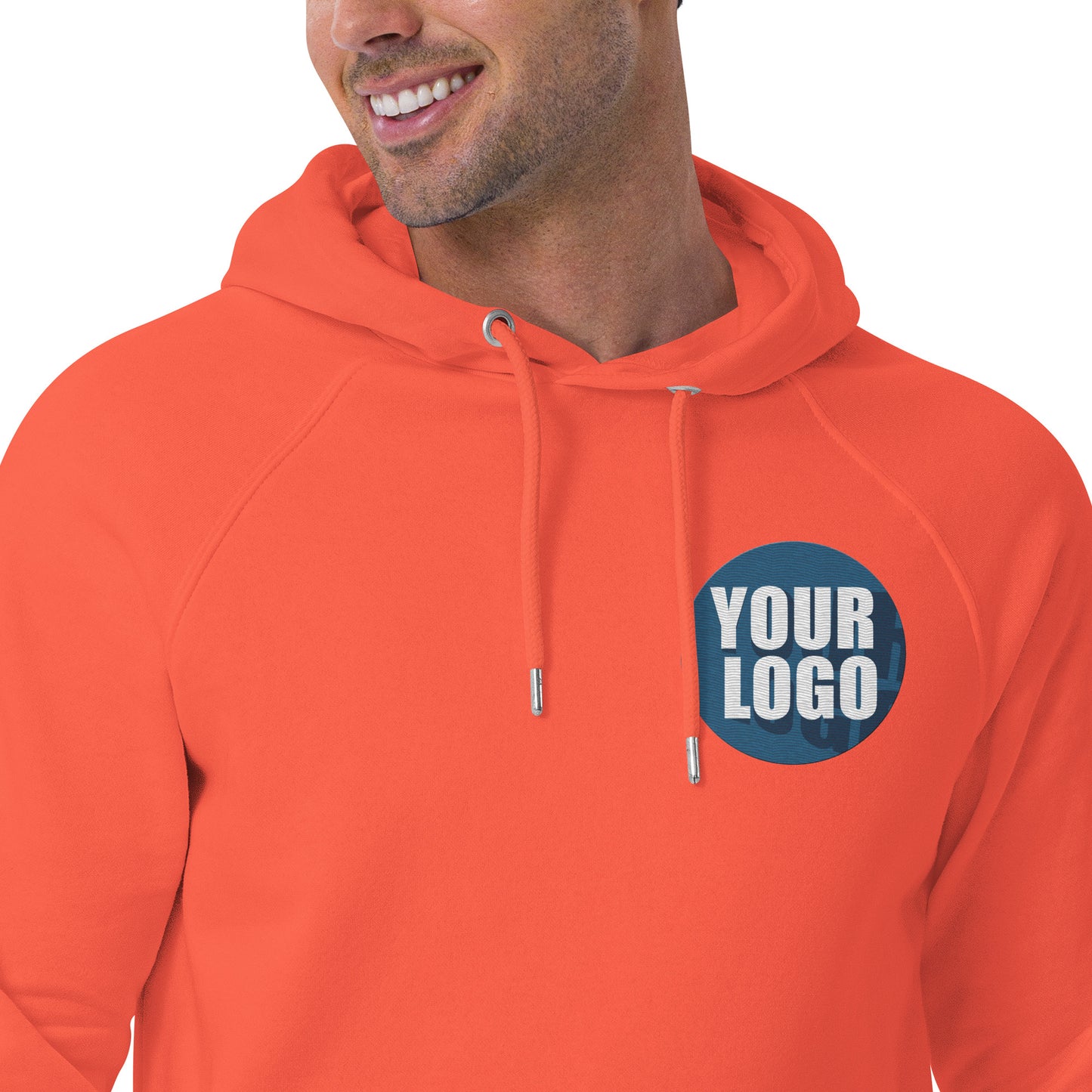 Unisex eco raglan hoodie
