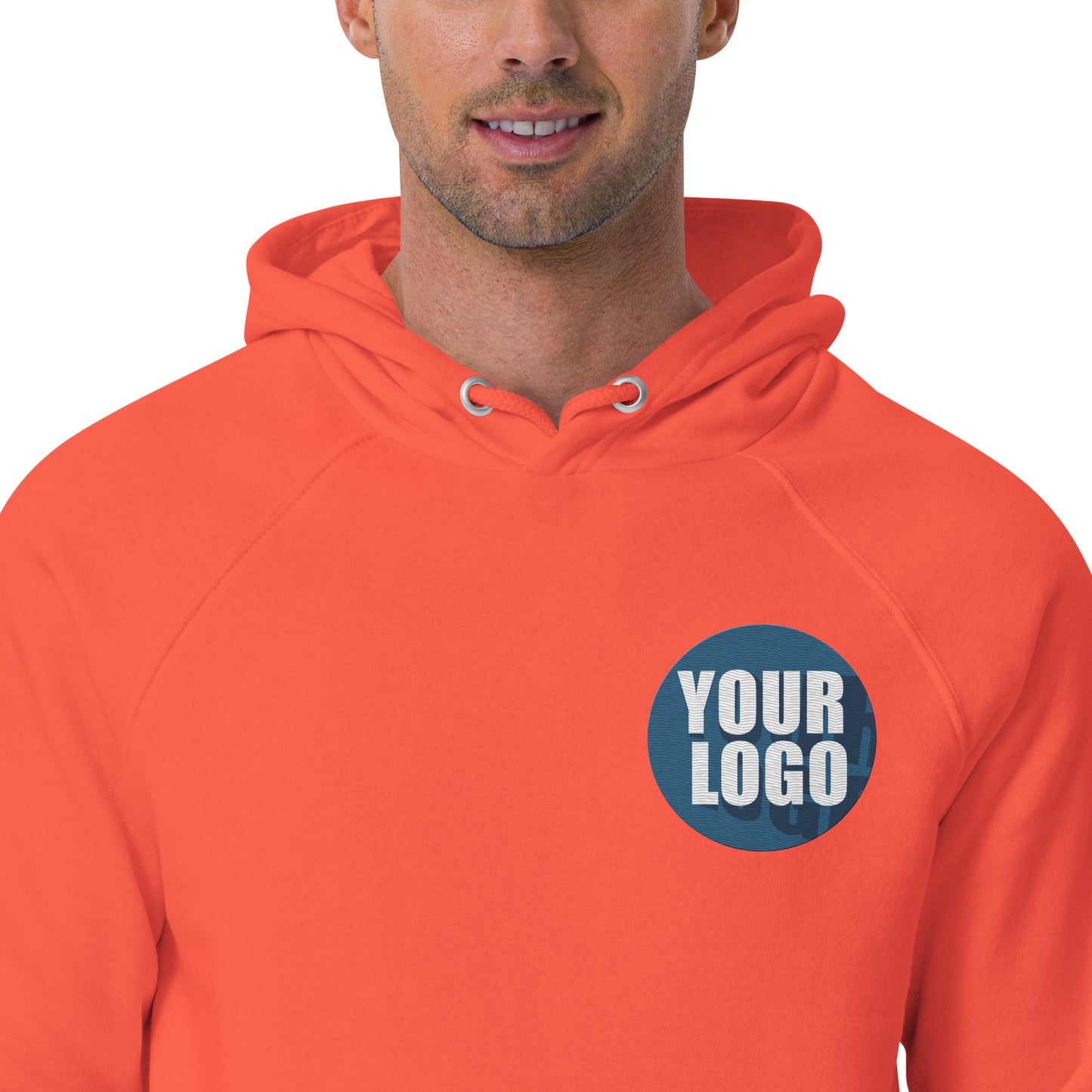 Unisex eco raglan hoodie