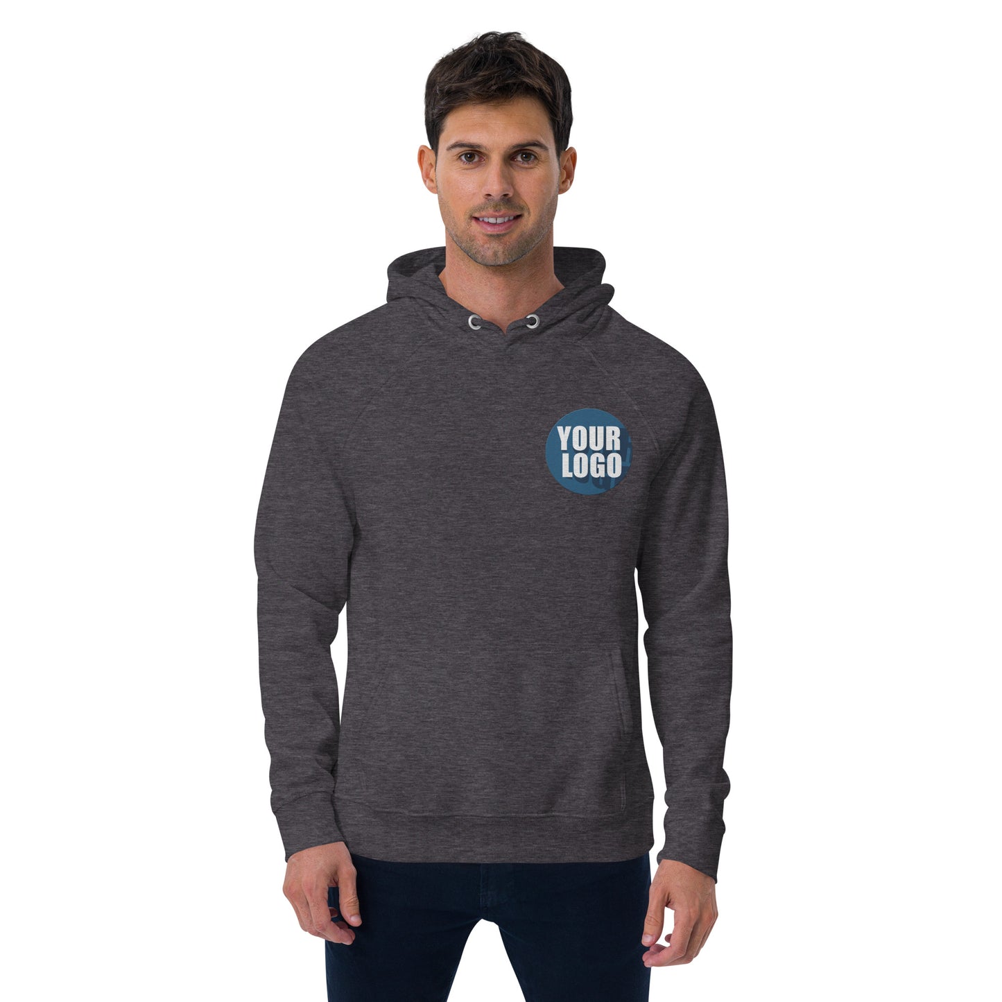 Unisex eco raglan hoodie