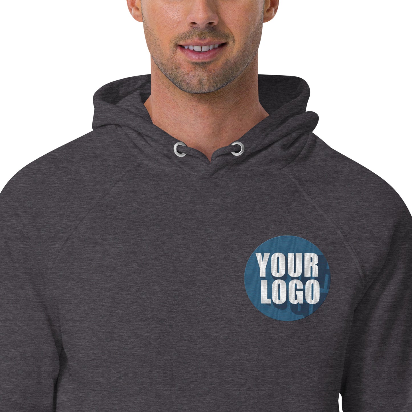 Unisex eco raglan hoodie