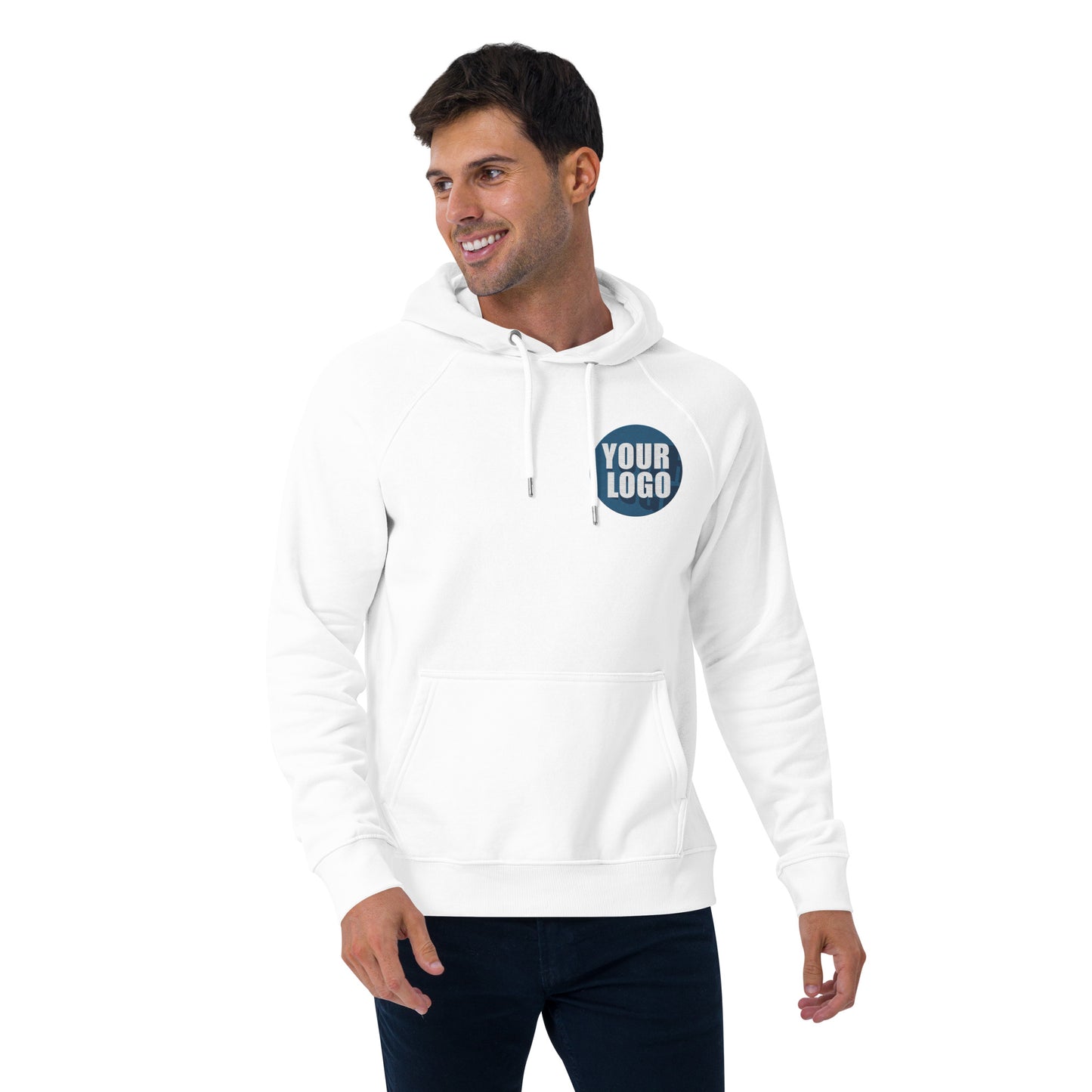 Unisex eco raglan hoodie