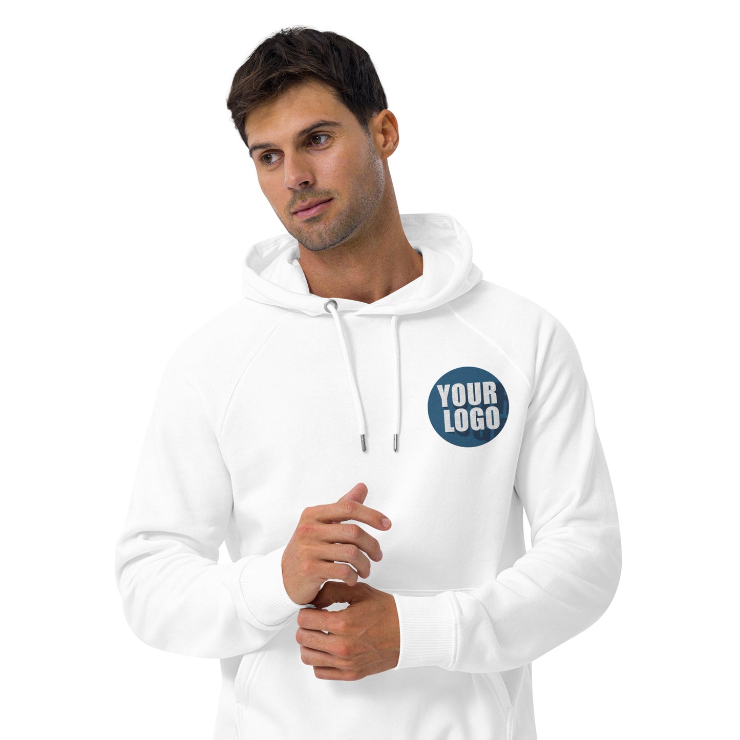 Unisex eco raglan hoodie
