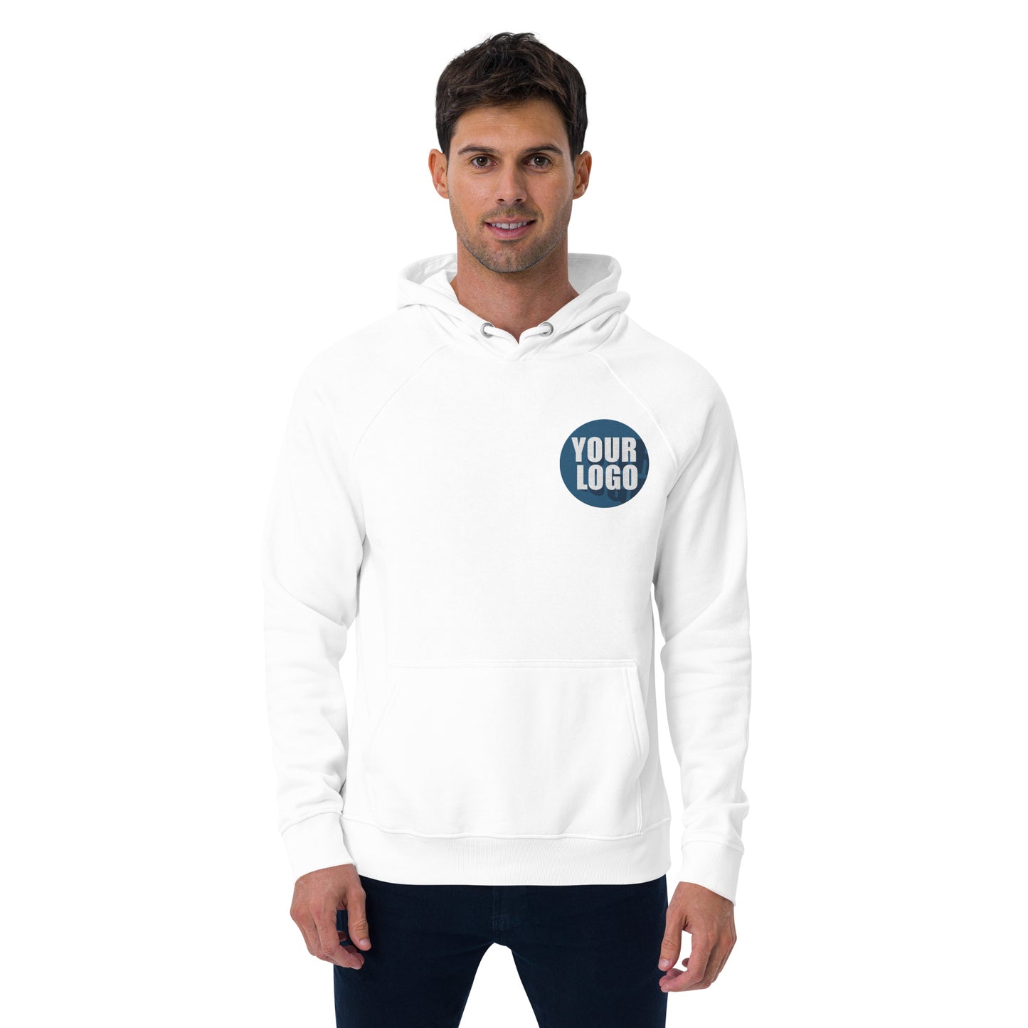 Unisex eco raglan hoodie