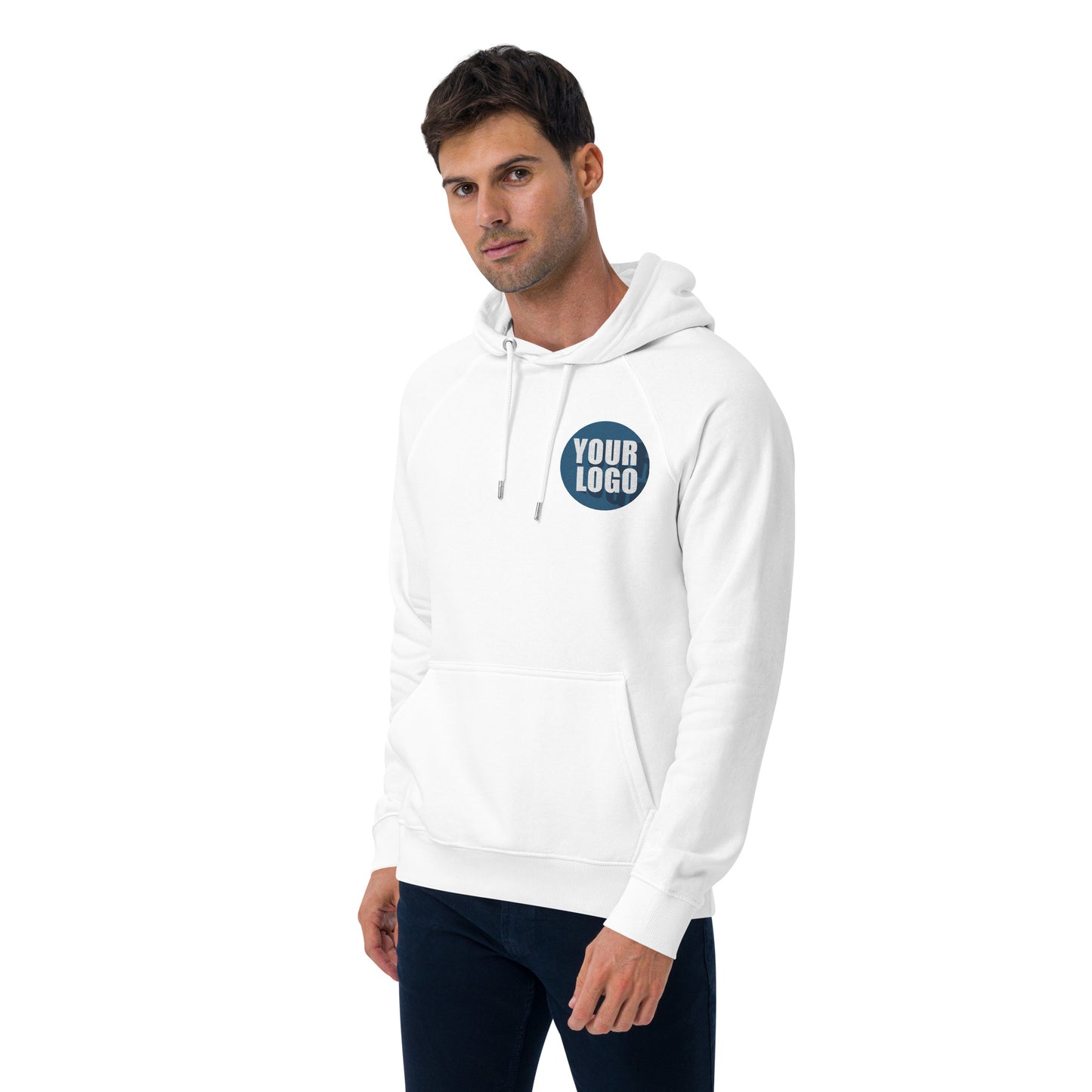 Unisex eco raglan hoodie