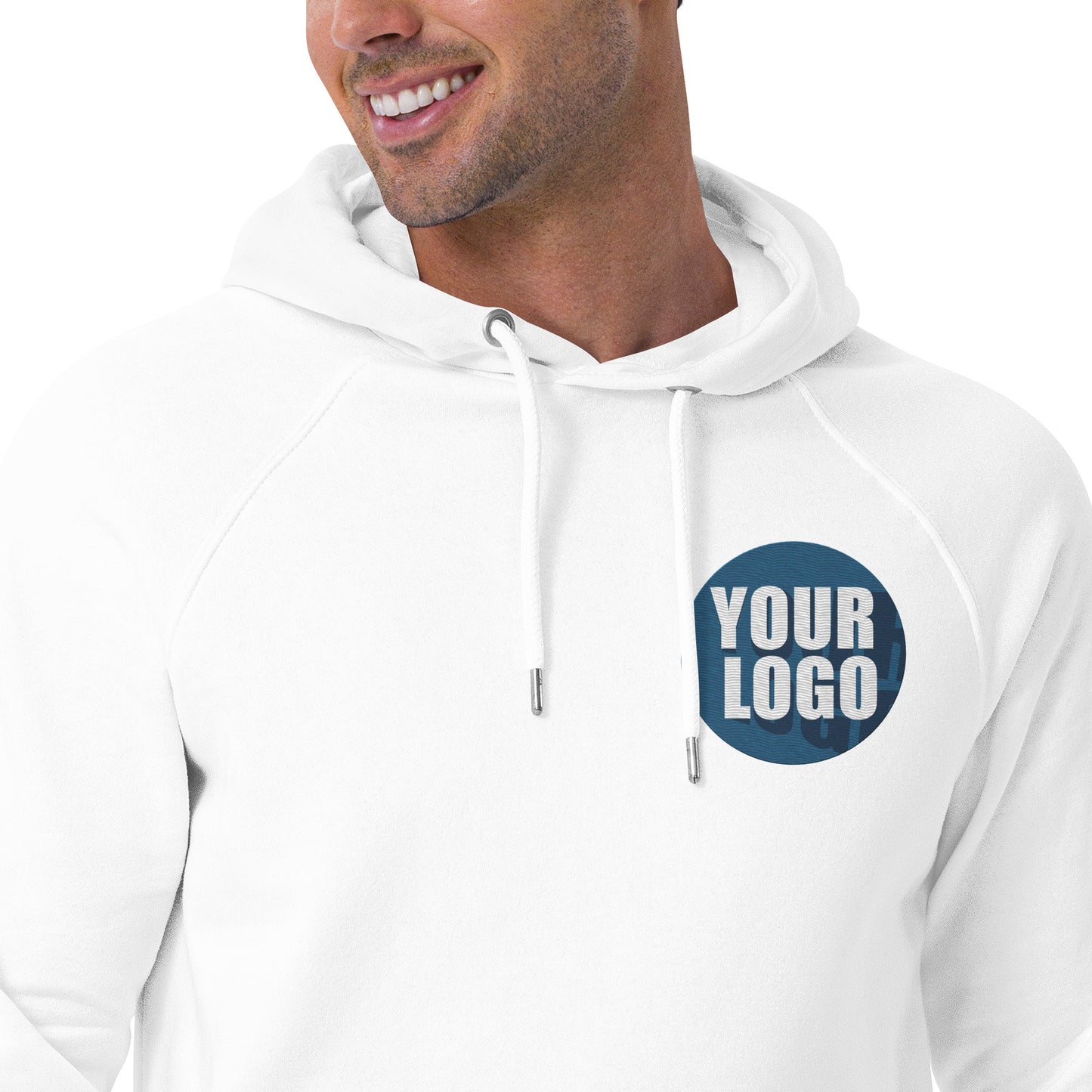 Unisex eco raglan hoodie