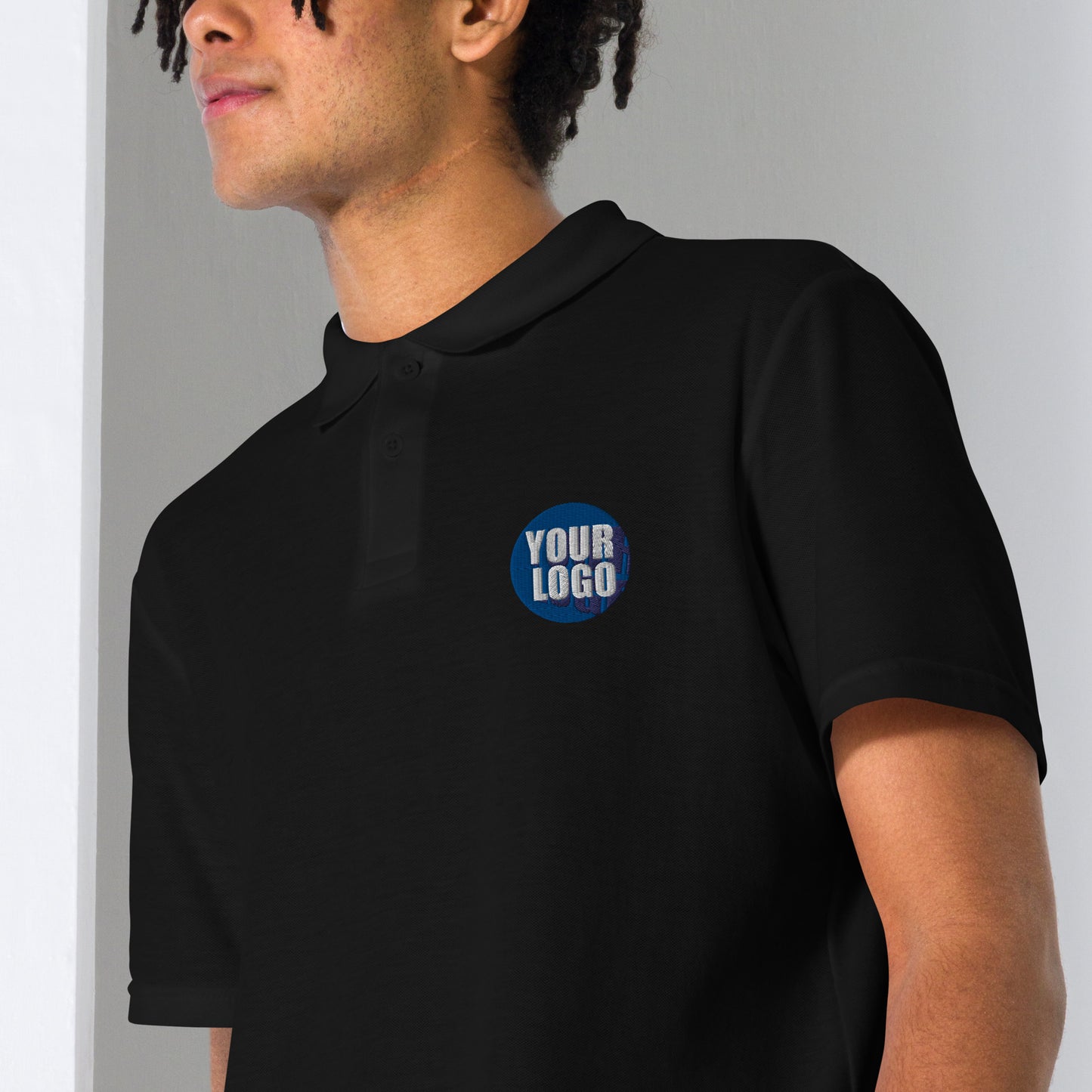 UNISEX PIQUE POLO SHIRT - Logo files will be requested after your order is complete.