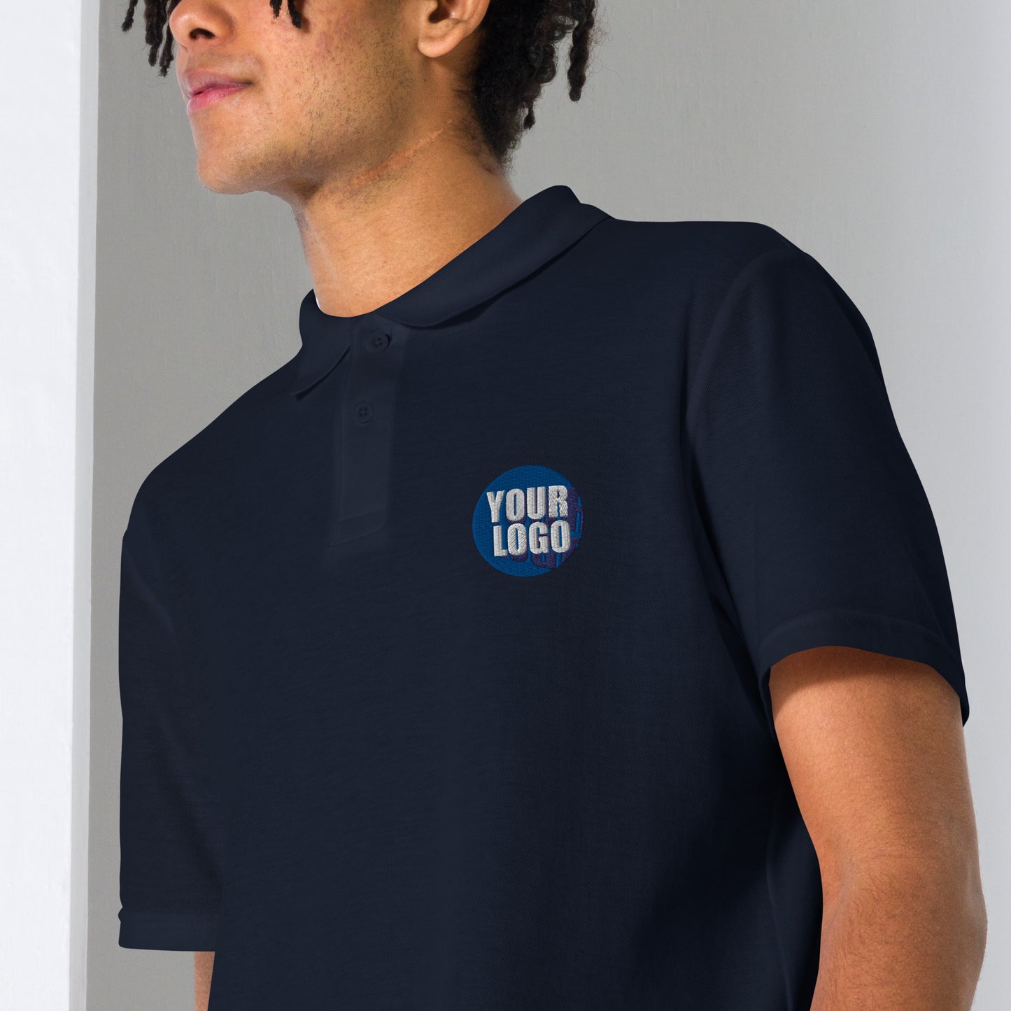 UNISEX PIQUE POLO SHIRT - Logo files will be requested after your order is complete.