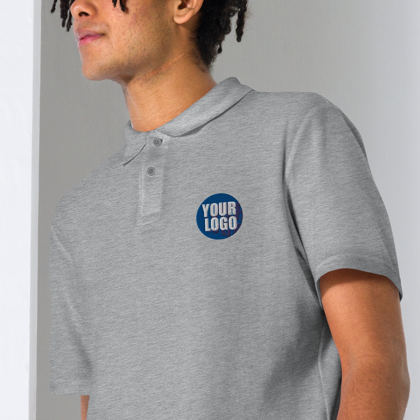 UNISEX PIQUE POLO SHIRT - Logo files will be requested after your order is complete.