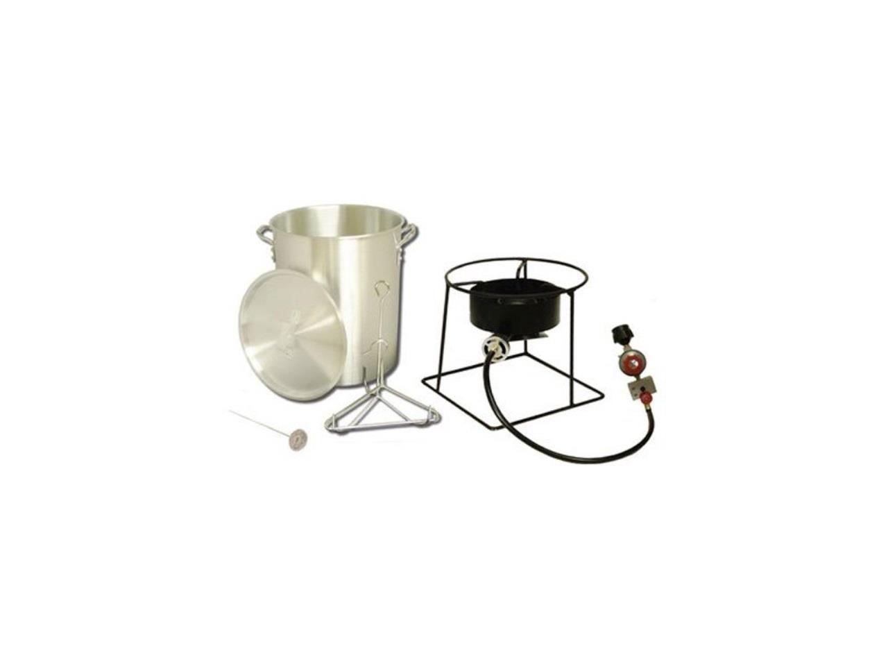 king kooker # 1266 portable propane outdoor turkey fryer, 29quart