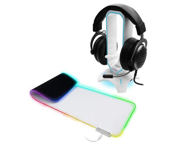 Rgb Gaming Headphone Stand And An Rgb Extended Gaming Mousepad, The
