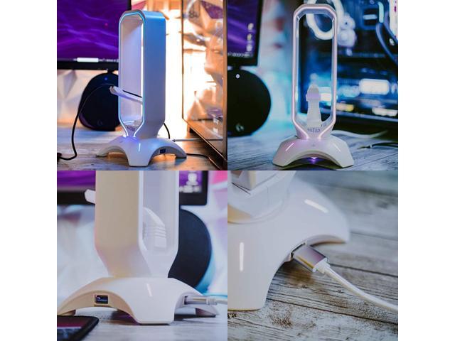 Rgb Gaming Headphone Stand And An Rgb Extended Gaming Mousepad, The
