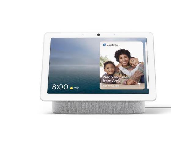 Google Nest GA00426US Hub Max with Google Assistant- Chalk White