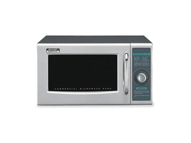 SHARP R21LCFS Stainless Steel Commercial Professional Microwave Oven 0.95 cu ft