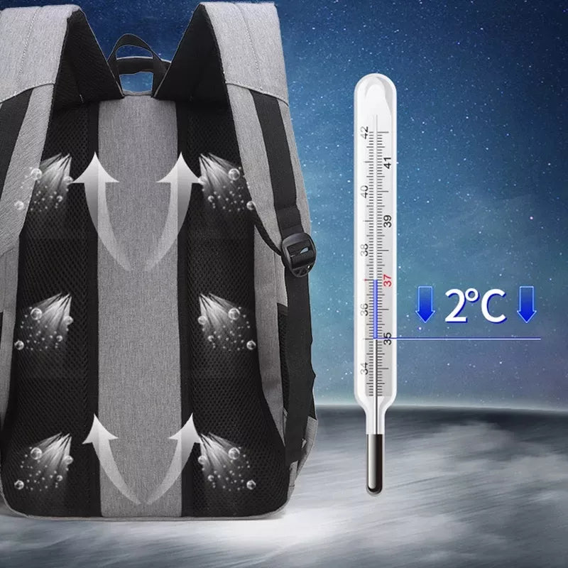New Large Capacity Backpack Men Laptop Backpacks 15.6 Oxford Black Solid High School Bags Teen College Boy Gril Student Backpack