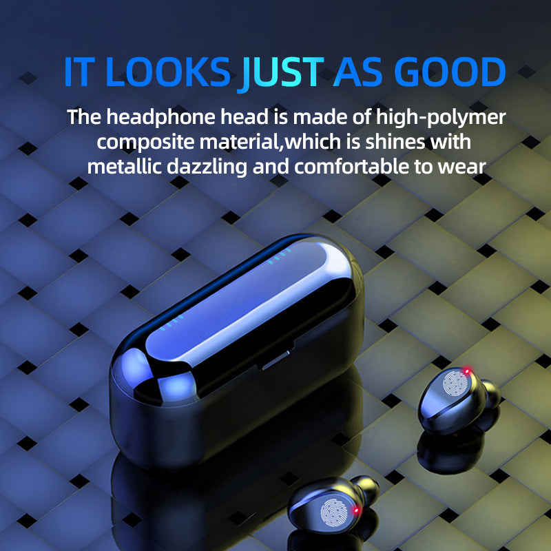 Digital Display Power Wireless Bluetooth Headset