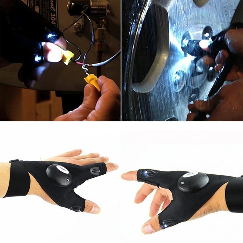 Manufacturers direct LED night fishing lights, fishing gloves