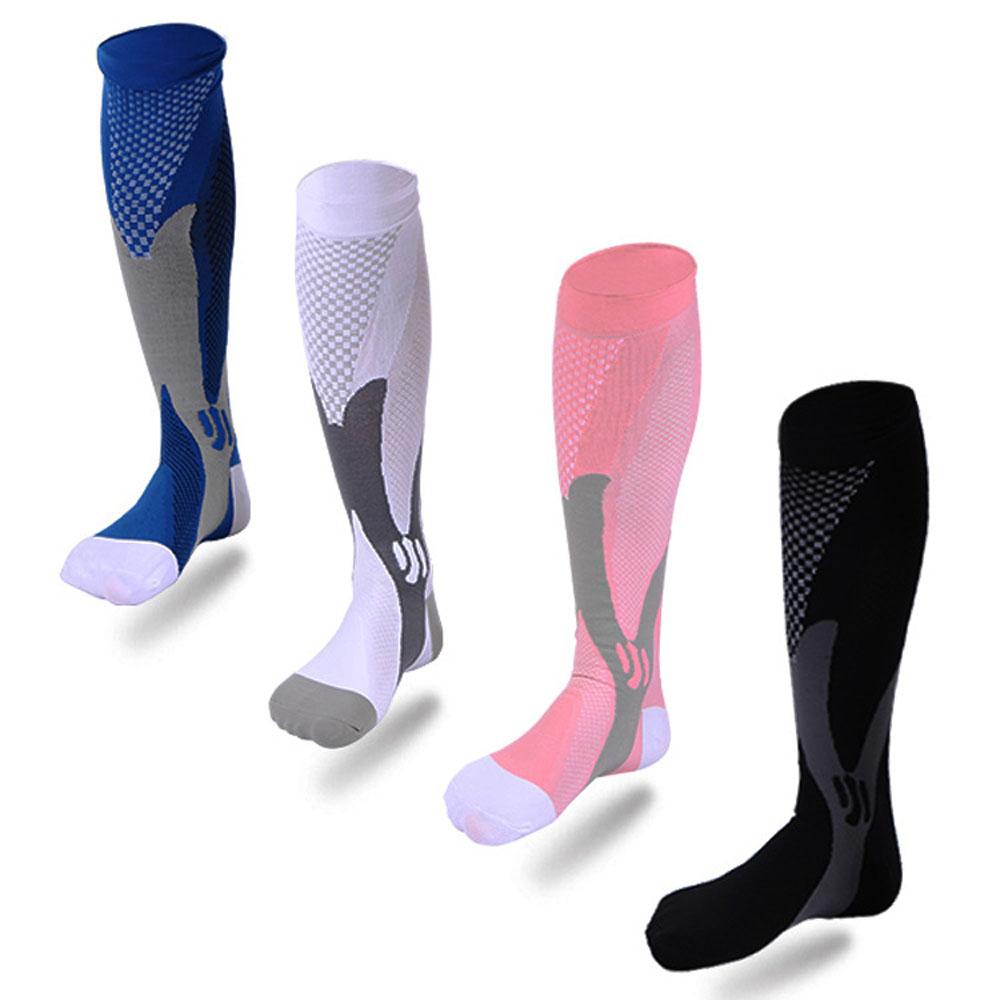 Leg Support Stretch Compression Socks For Men Women Sports Running SP