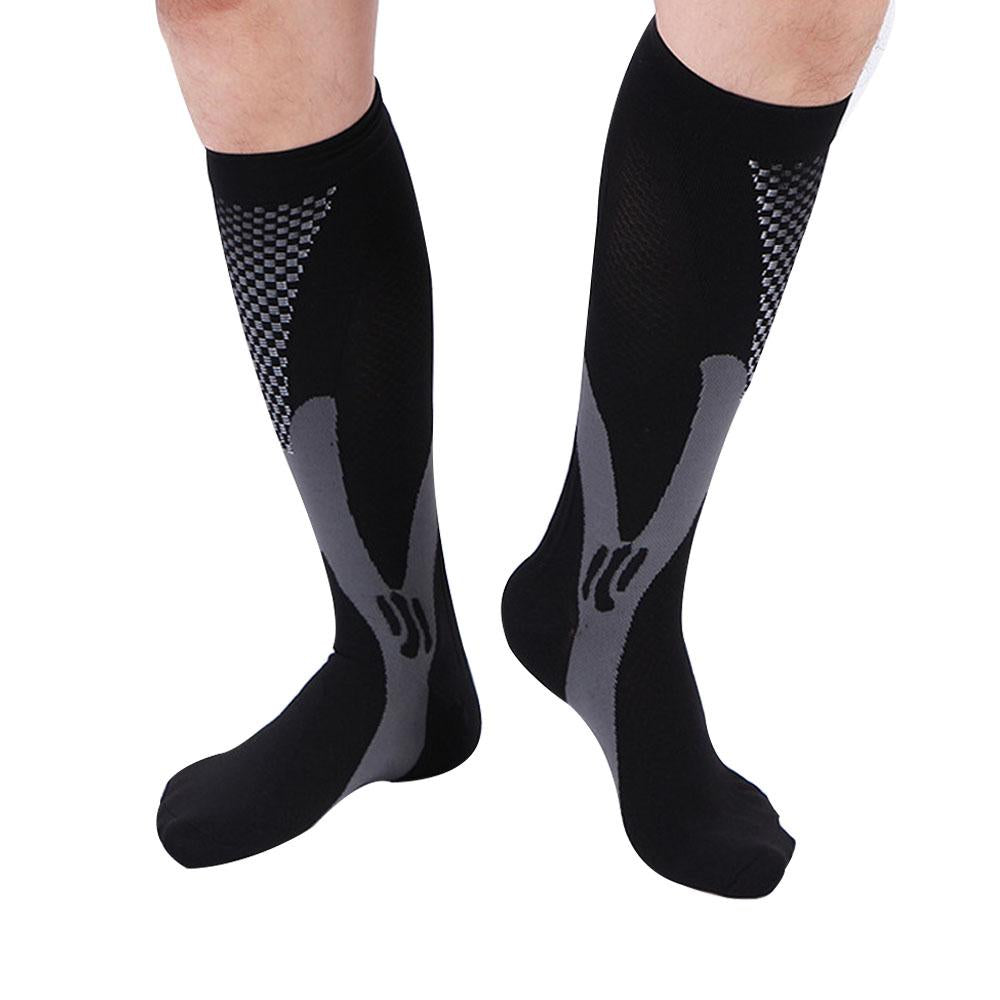 Leg Support Stretch Compression Socks For Men Women Sports Running SP