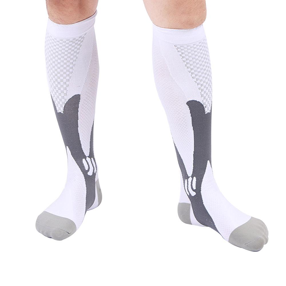 Leg Support Stretch Compression Socks For Men Women Sports Running SP