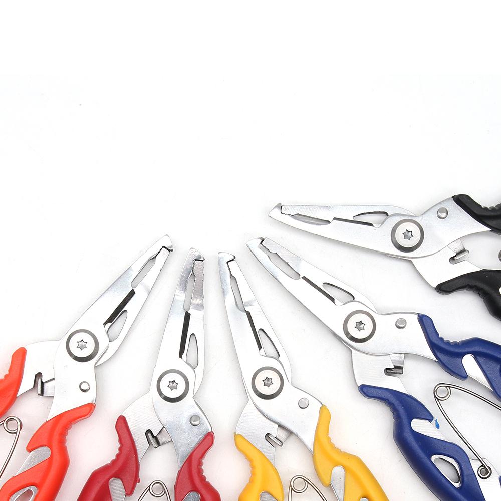 Fishing Plier Scissor Braid Line Lure Cutter Hook Remover Tackle