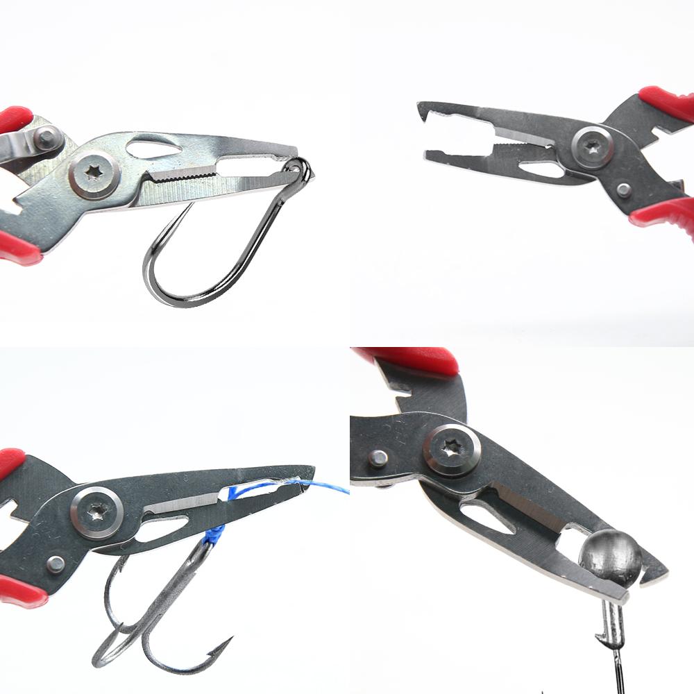 Fishing Plier Scissor Braid Line Lure Cutter Hook Remover Tackle