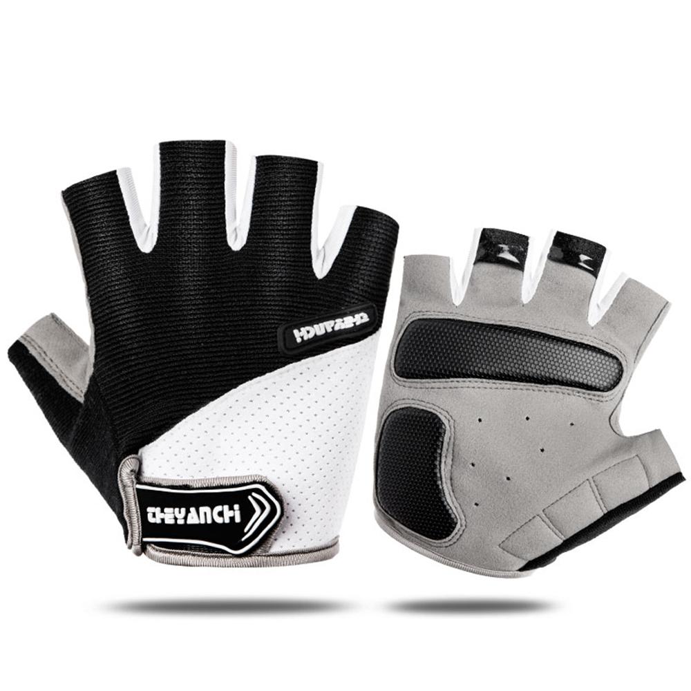 Cycling Glove Outdoor Half Finger Anti-Slip Shock-Absorbing Gloves SP