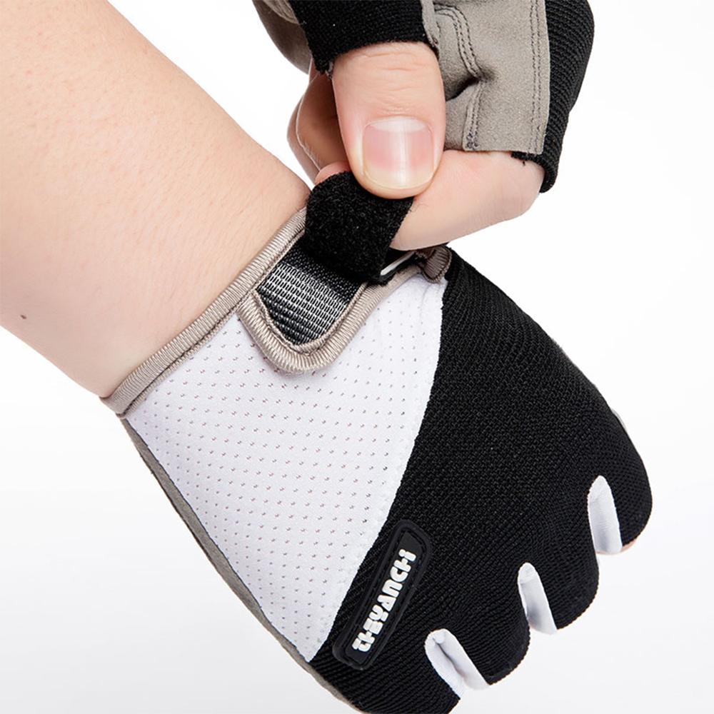 Cycling Glove Outdoor Half Finger Anti-Slip Shock-Absorbing Gloves SP